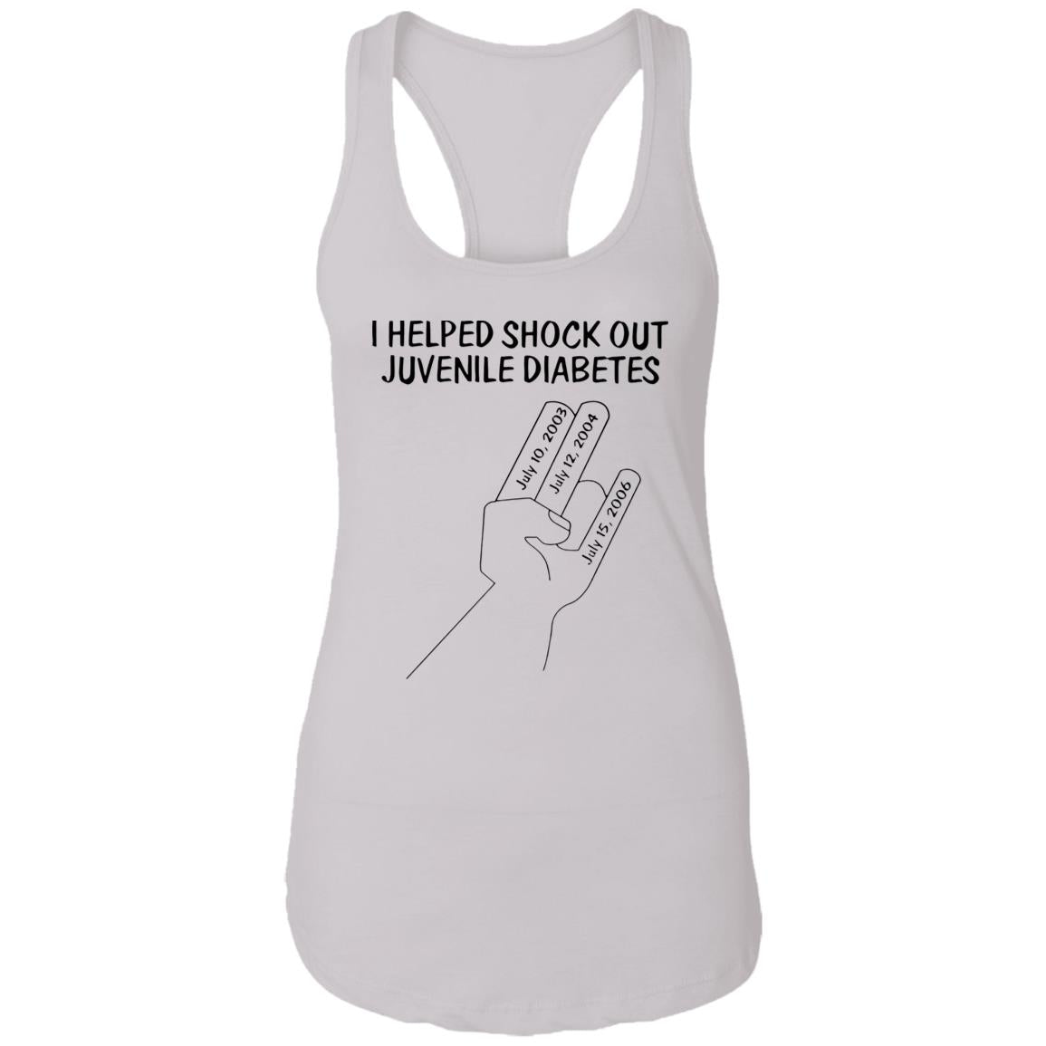I Helped Shock Out Juvenile Diabetes Shirt