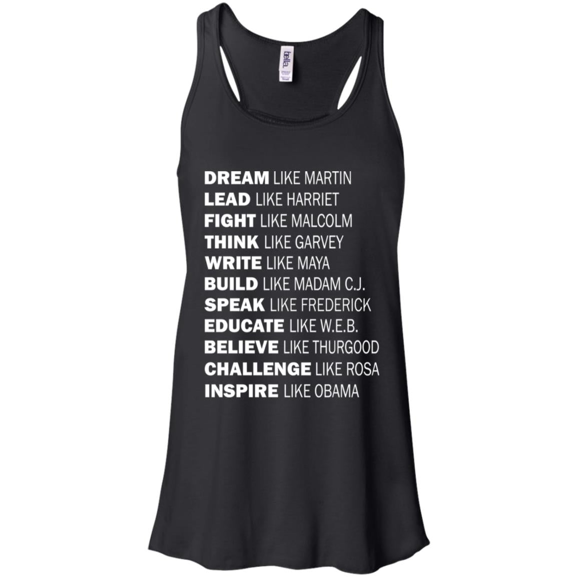 Dream Like Martin - Lead Like Harriet - Fight Like Malcolm Shirt - TeeDragons