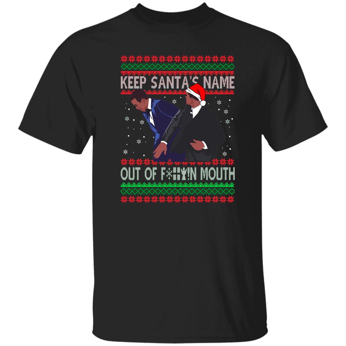 Keep Santa’s Name Out Of F-ck Mouth Christmas Sweater