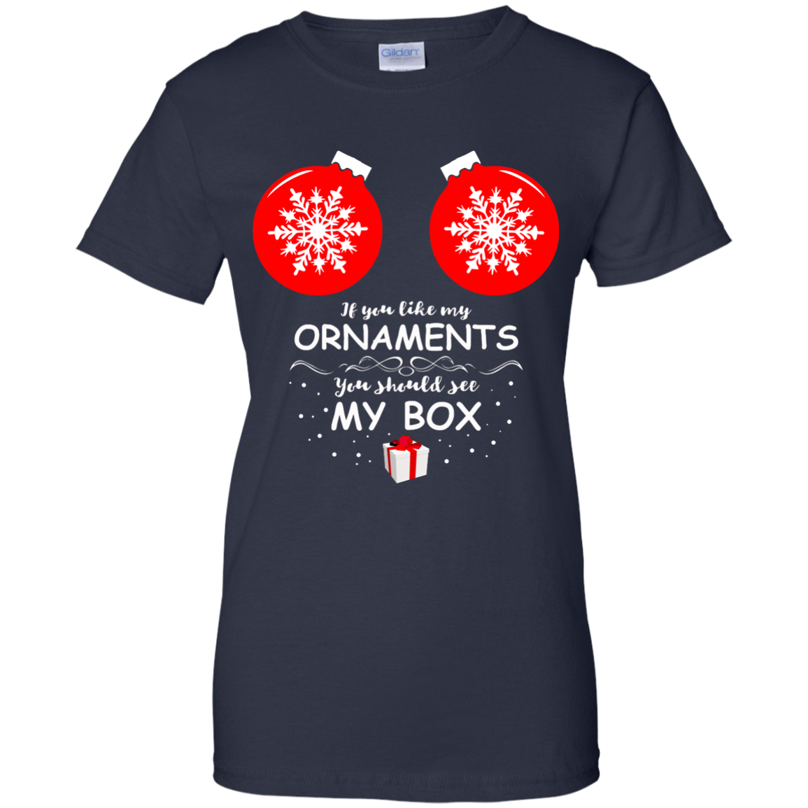 If You Like My Ornaments You Should See My Box Tank Top Shirt - TeeDragons