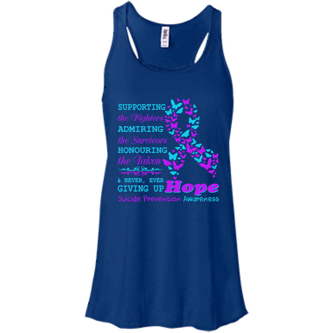 Supporting The Fighters - Admiring The Survivors - Honouring The Taken T-shirt - TeeDragons