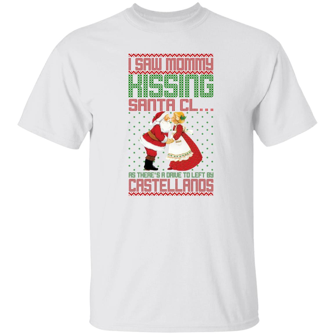 I Saw Mommy Kissing Santa Claus Christmas Sweater