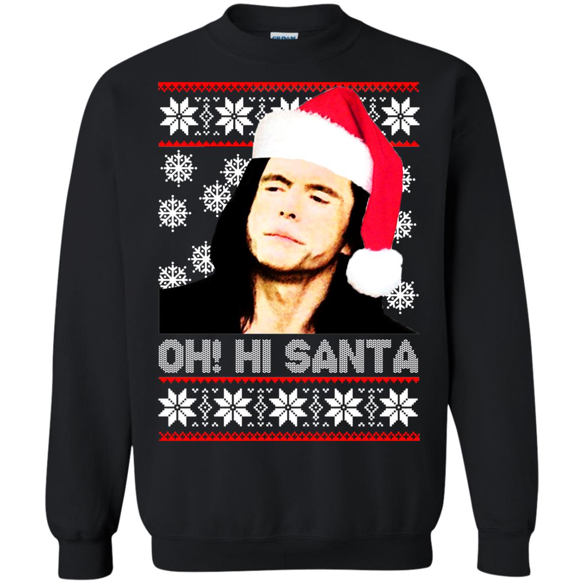 The Room Oh Hi Santa Christmas Sweater - TeeDragons