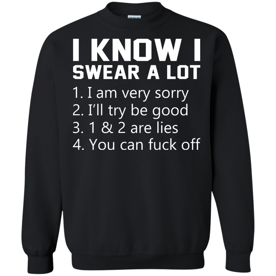I Know I Swear A Lot Shirt, Hoodie, Tank - TeeDragons