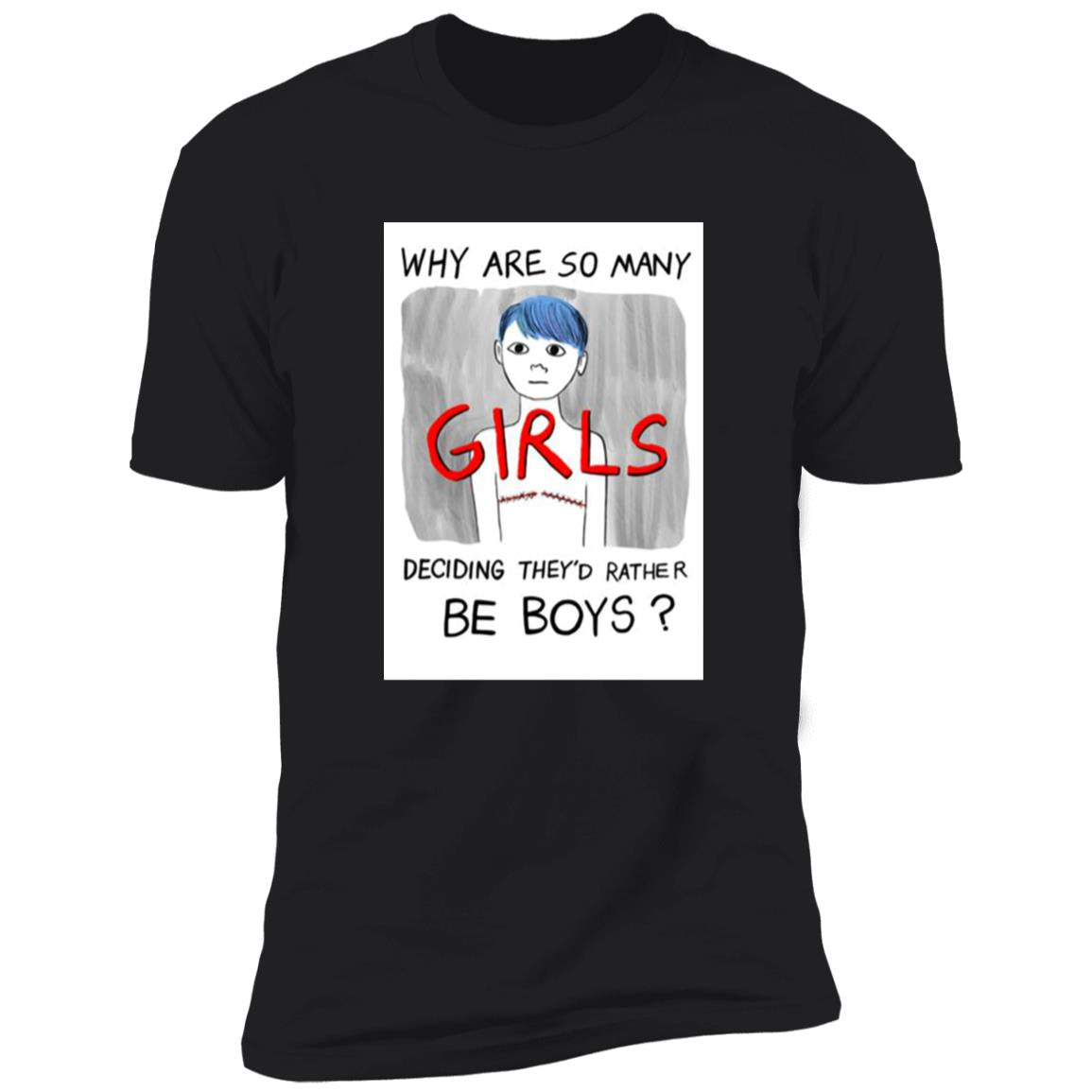 Why Are So Many Girls Deciding They'd Rather Be Boys Shirt