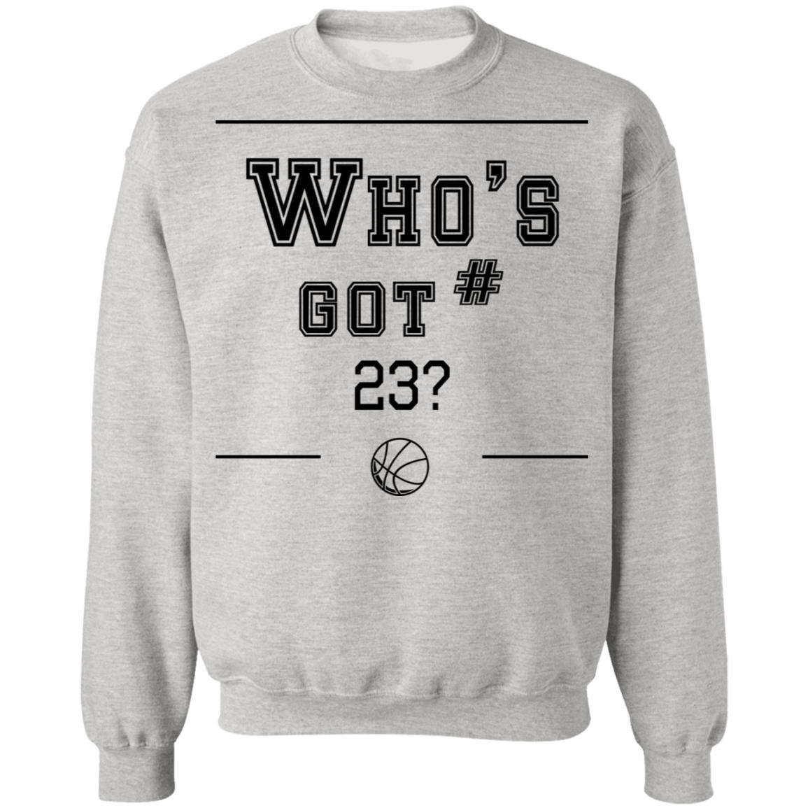 Who’s got 23 shirt