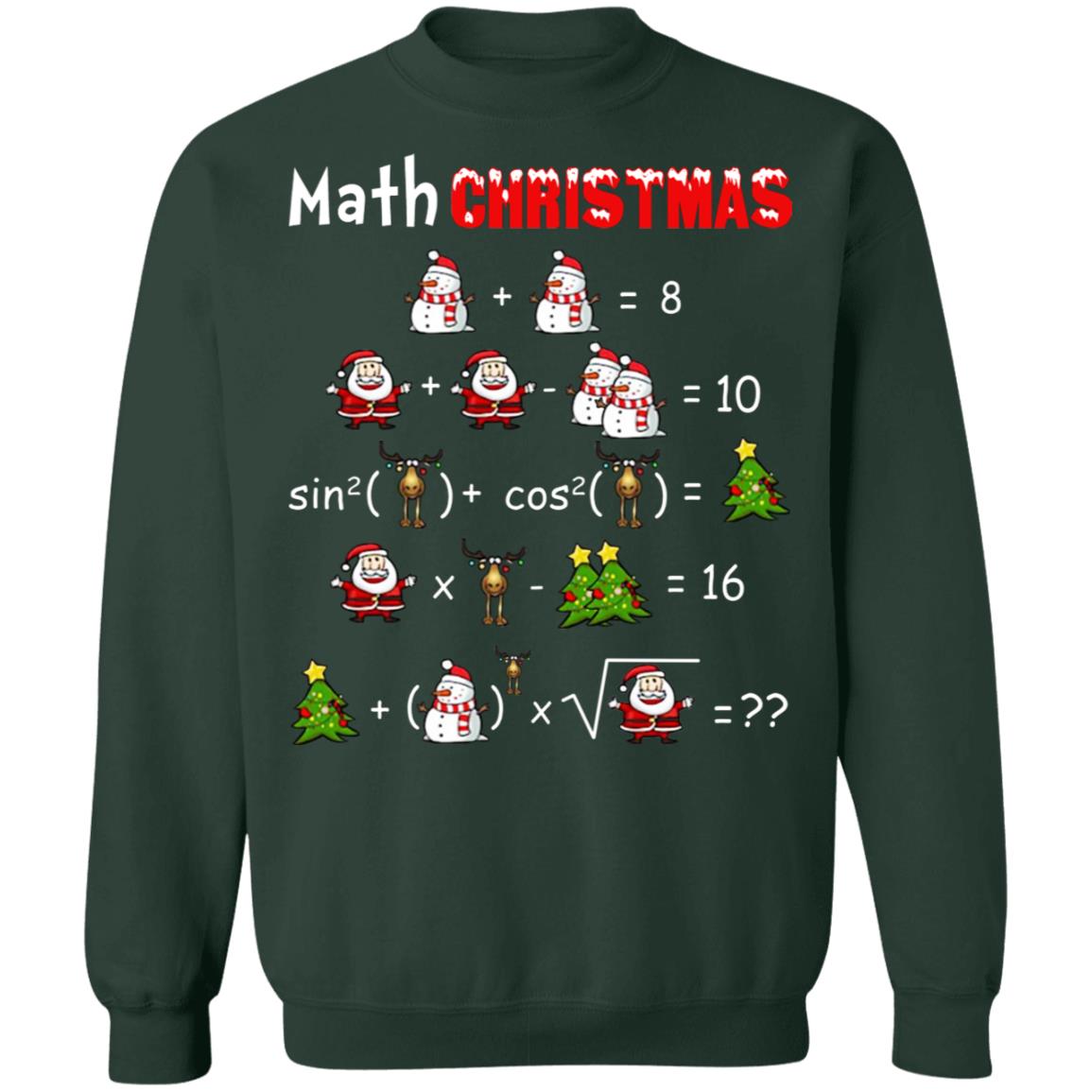 Math Christmas Shirt