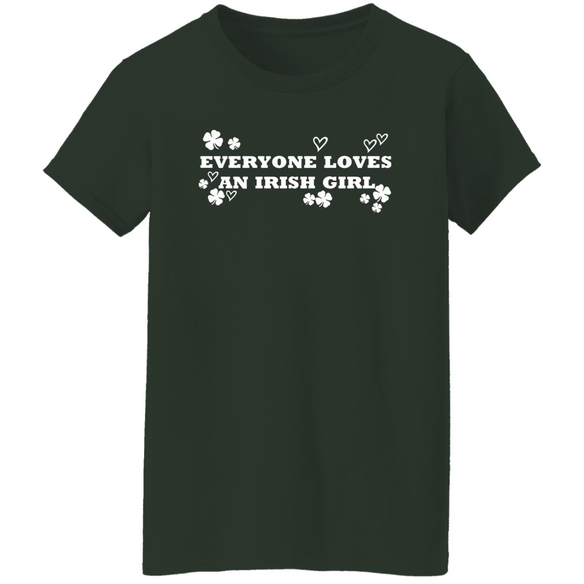 Everyone Loves An Irish Girl Shirt