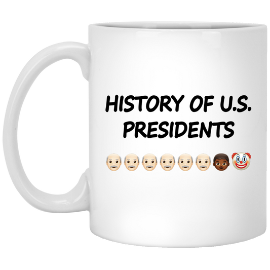 History Of U.S. Presidents Mugs - TeeDragons