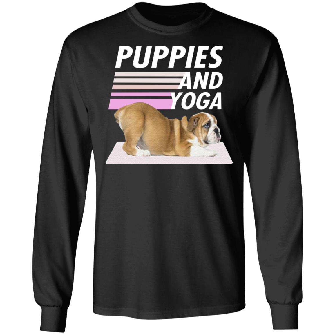 Puppies And Yoga Shirt