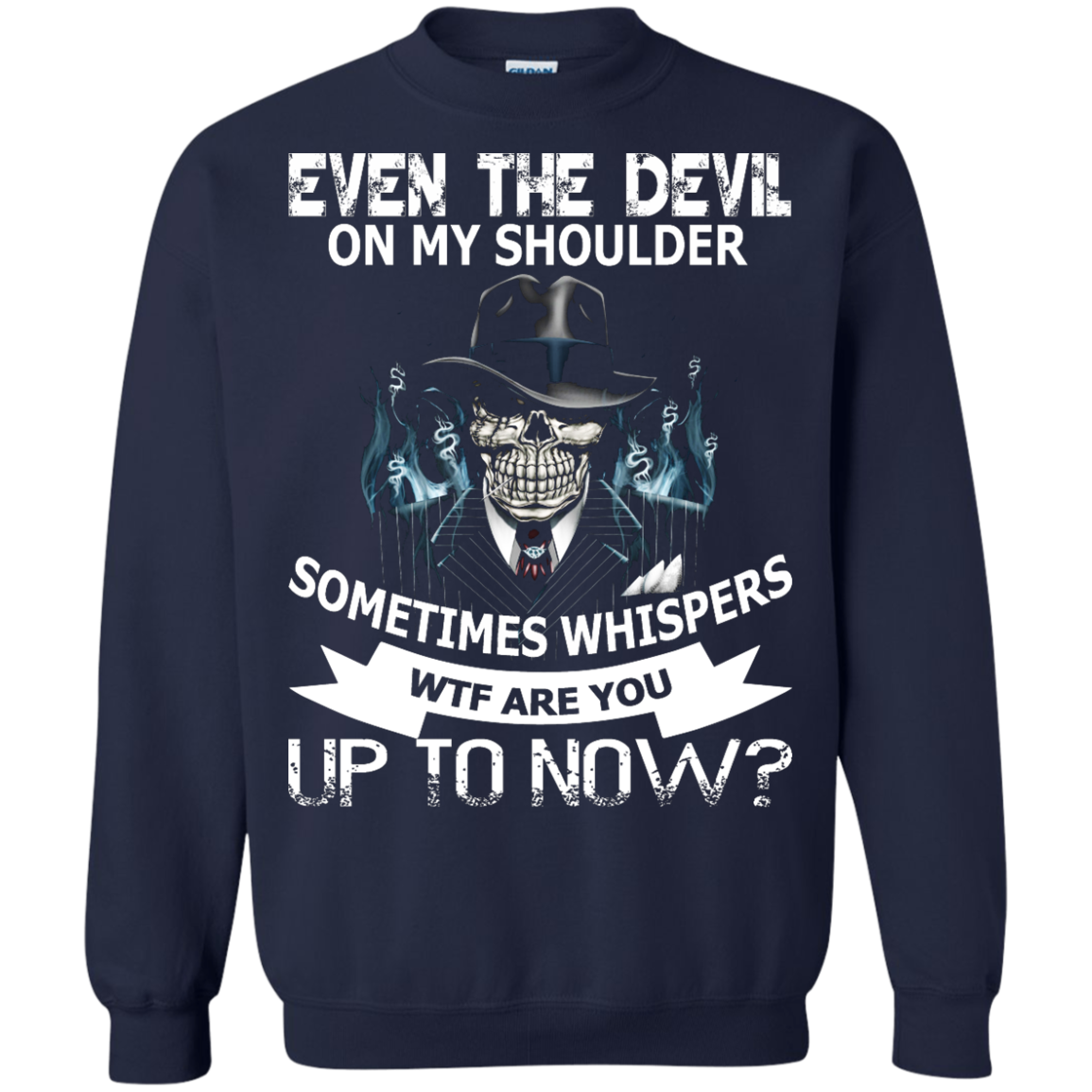 Even The Devil On My Shoulder Shirt, Hoodie, Tank - TeeDragons