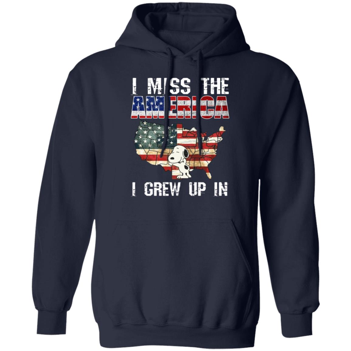 Snoopy I Miss The America I Grew Up In Shirt