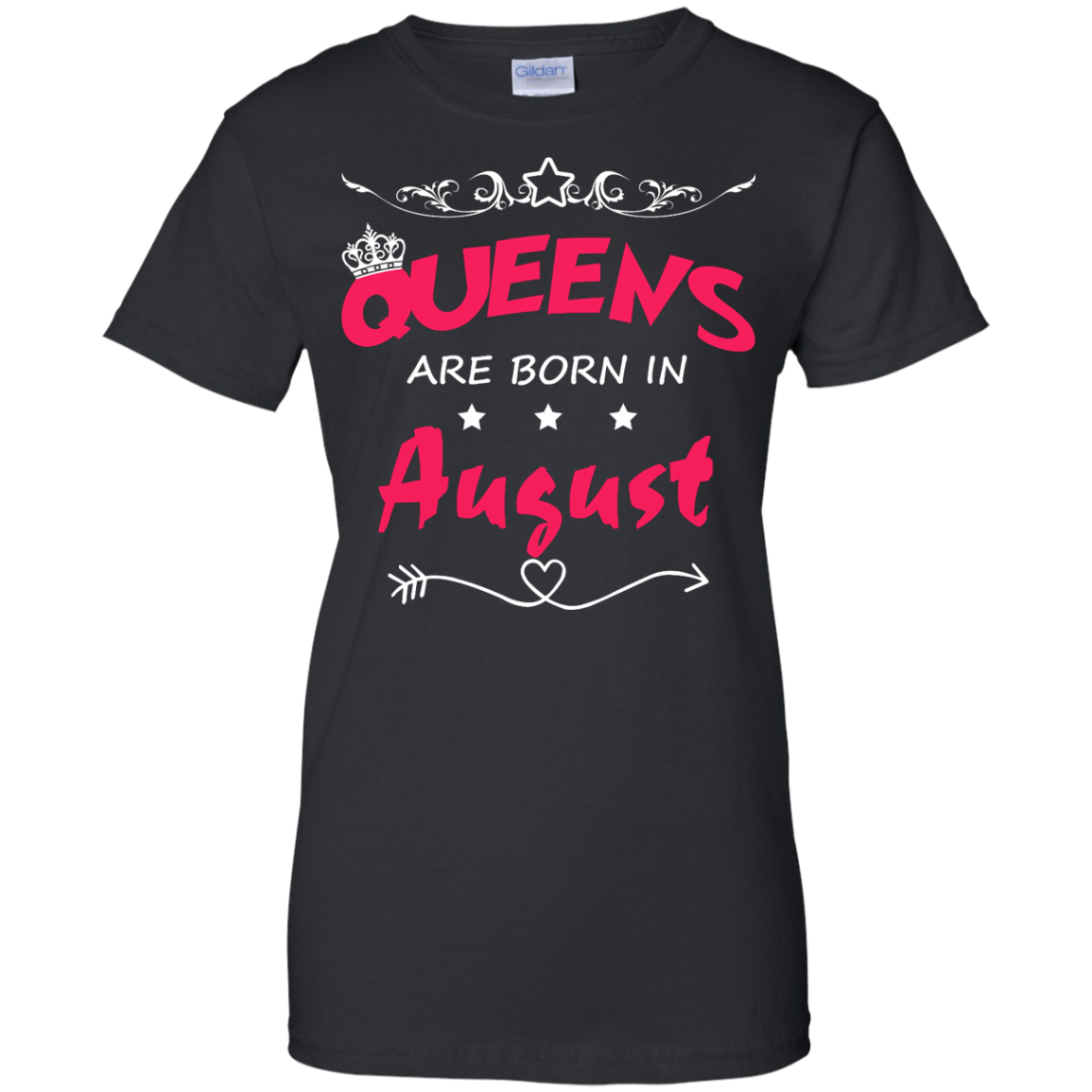 Queens Are Born In August Shirt, Hoodie, Tank - TeeDragons