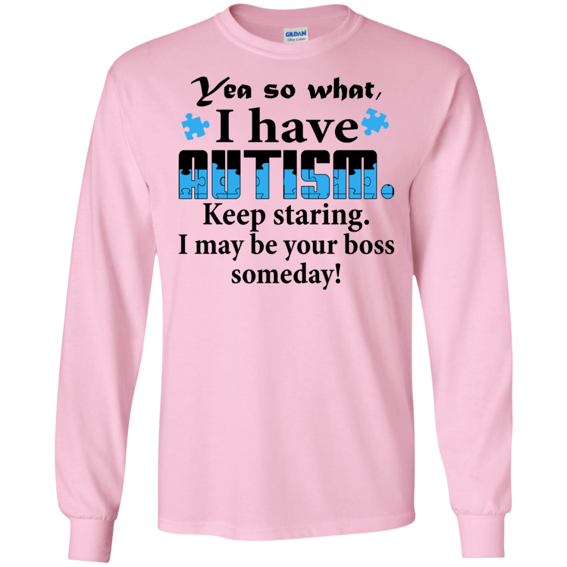 I Have Autism - Beep Staring - I May Be Your Boss Someday T-Shirt - TeeDragons