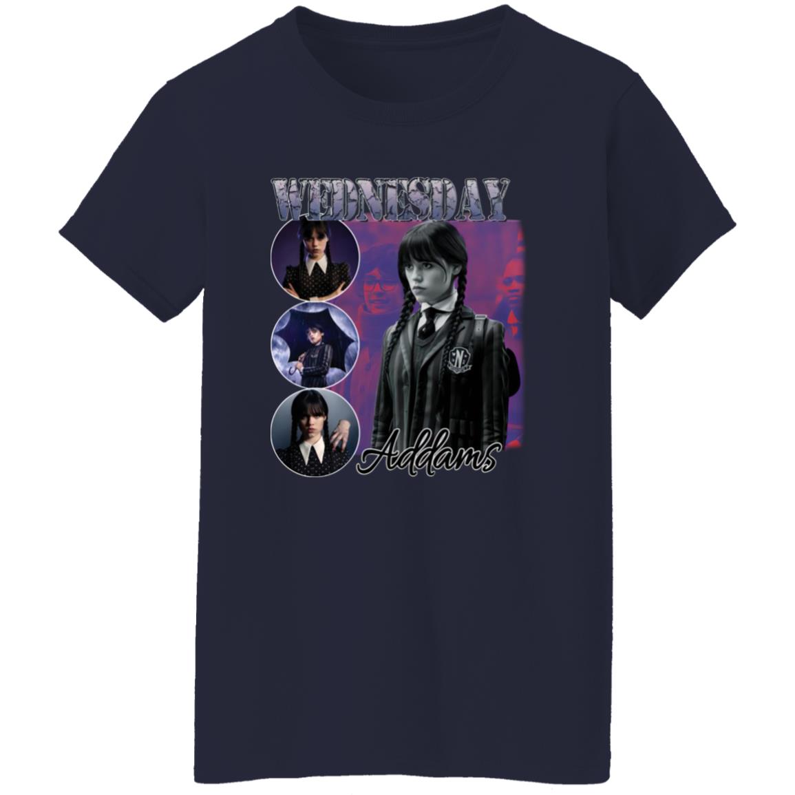 Wednesday Addams 90s Shirt