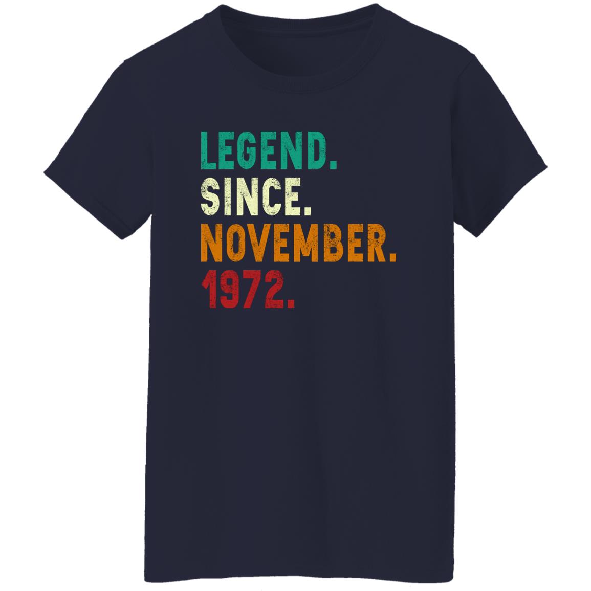 Legend Since November 1972 Shirt