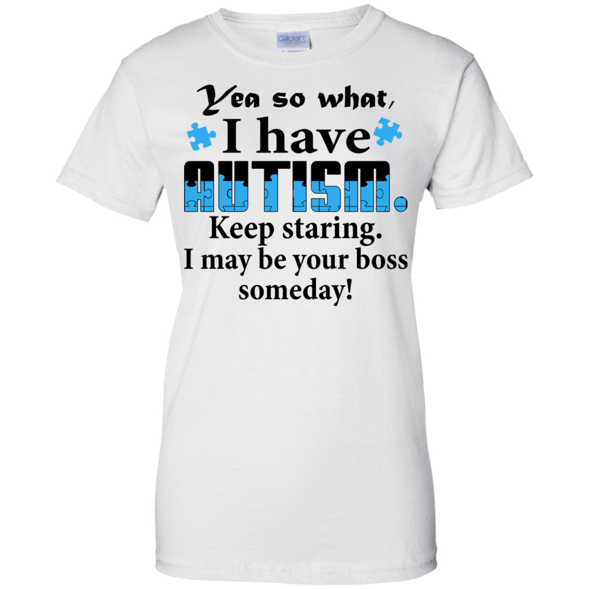 I Have Autism - Beep Staring - I May Be Your Boss Someday T-Shirt - TeeDragons