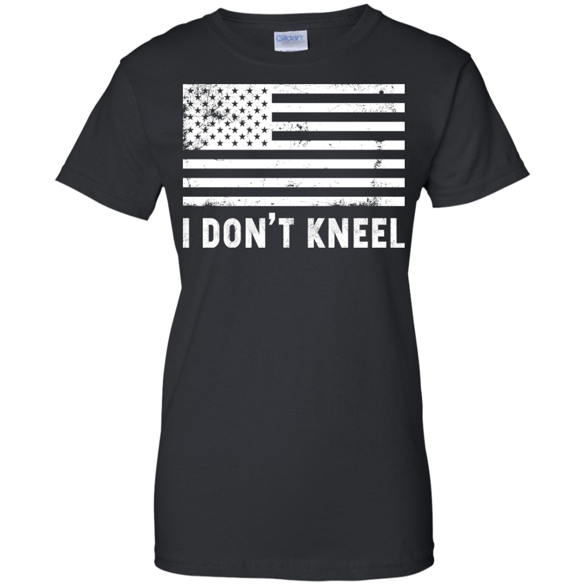 America Flag - I Don't Kneel Shirt, Hoodie, Tank - TeeDragons