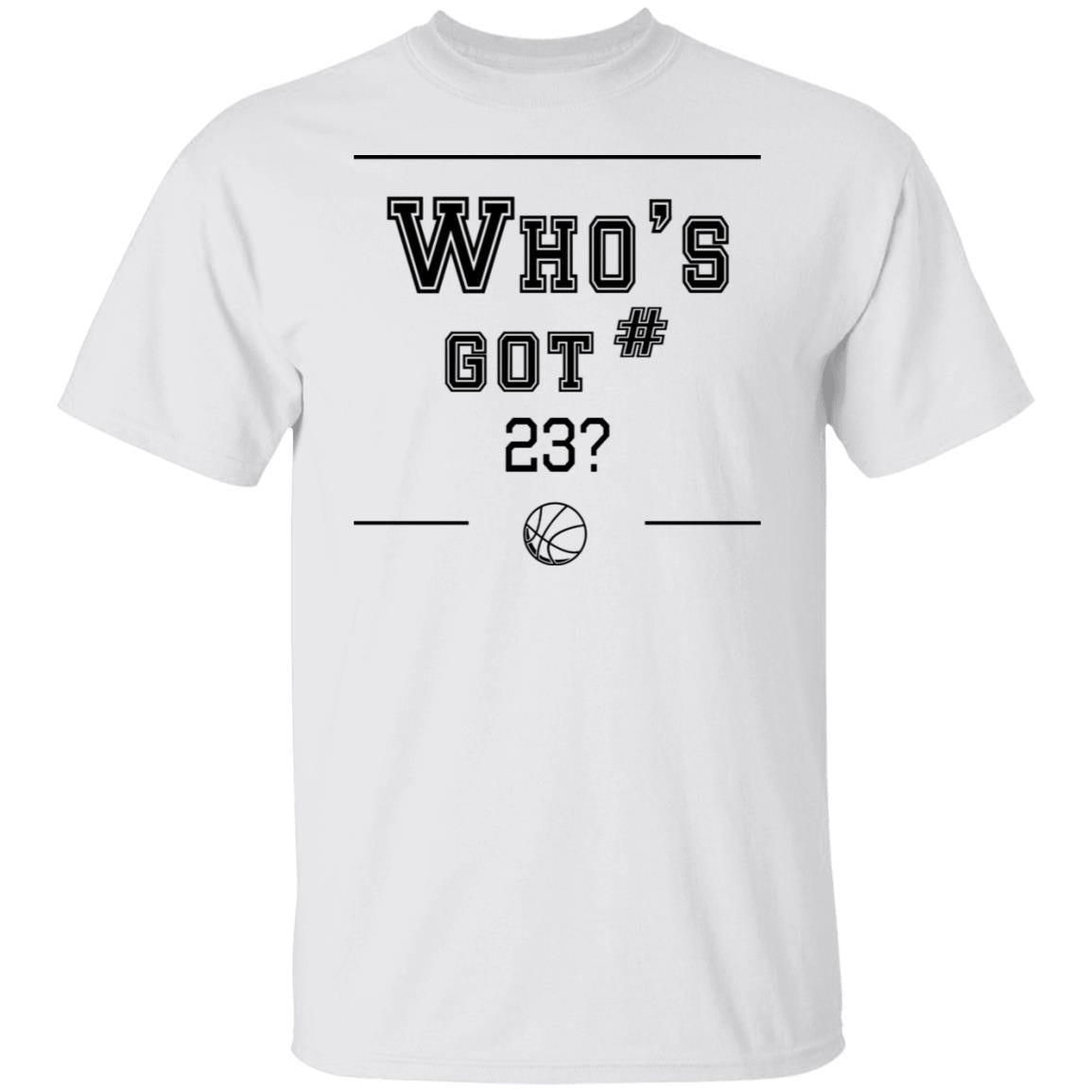 Who’s got 23 shirt