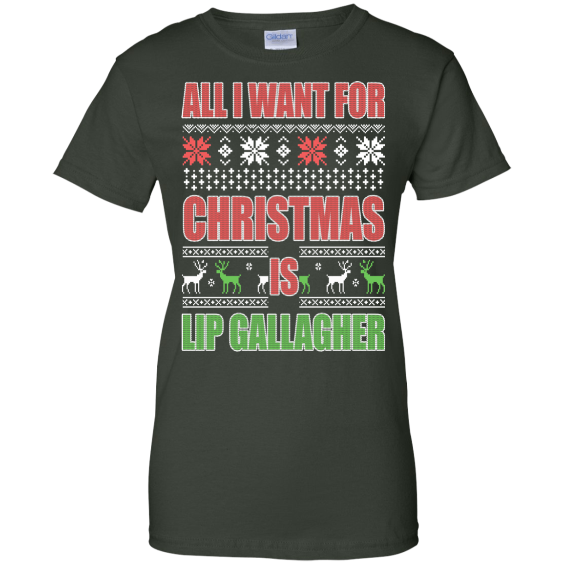 All I Want For Christmas Is Lip Gallagher Christmas Sweater - TeeDragons