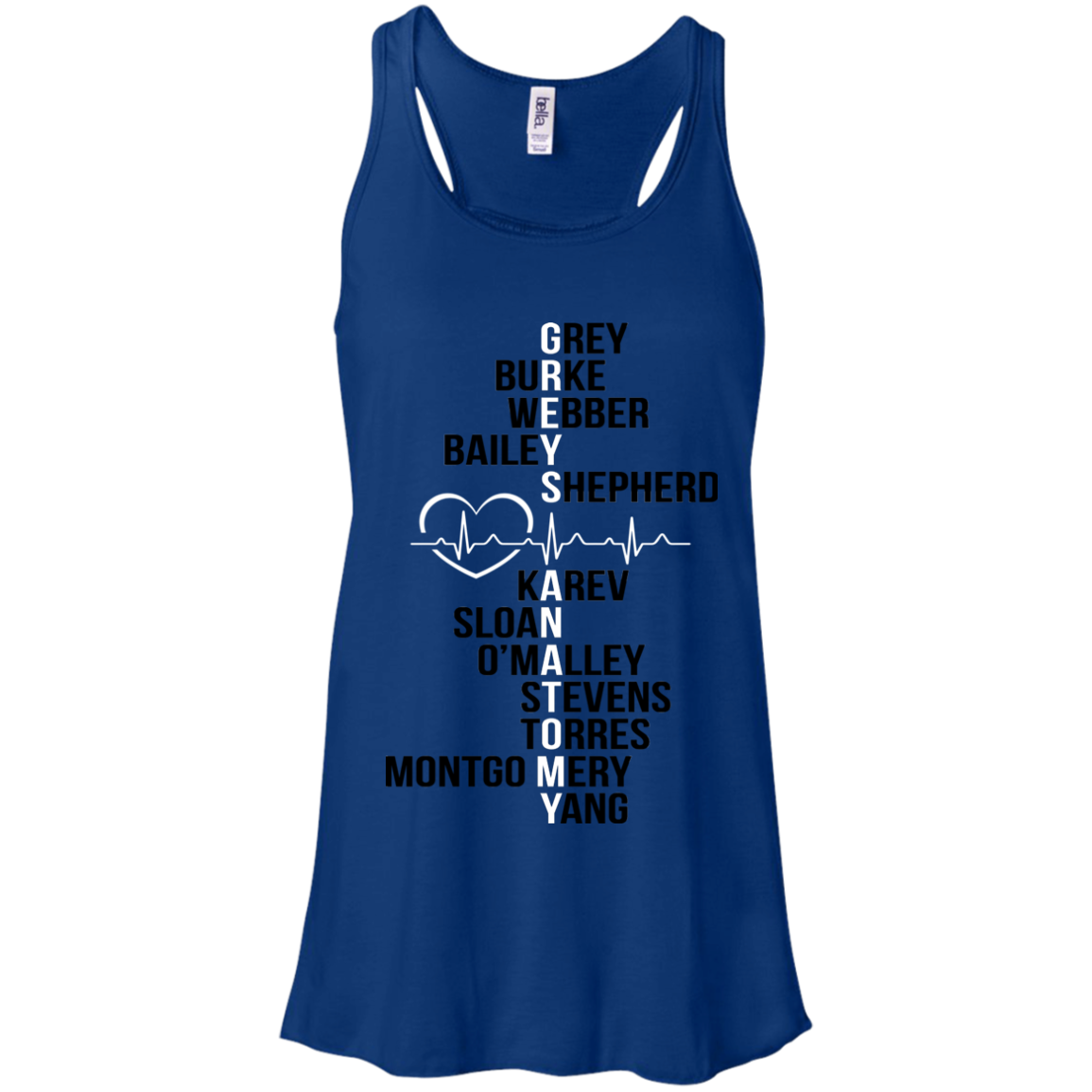 Greys Anatomy - Grey - Burke - Webber - Bailey T-Shirt - TeeDragons