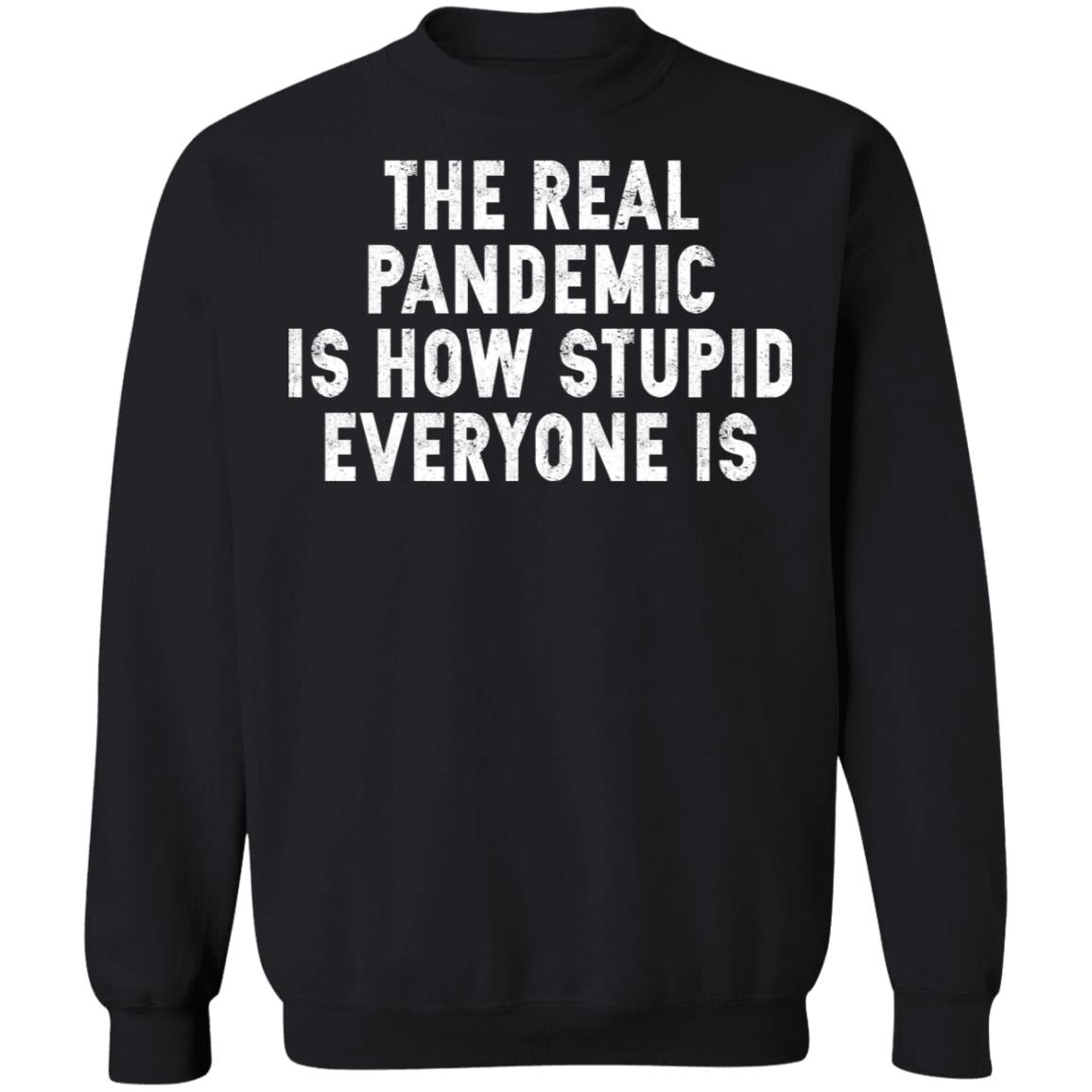 The Real Pandemic Is How Stupid Everyone Is Shirt