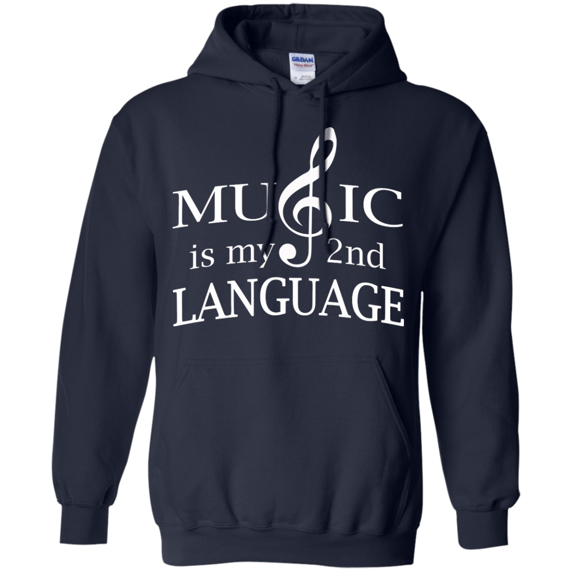 Music Is My Second Language T-Shirt, Hoodie, Tank - TeeDragons