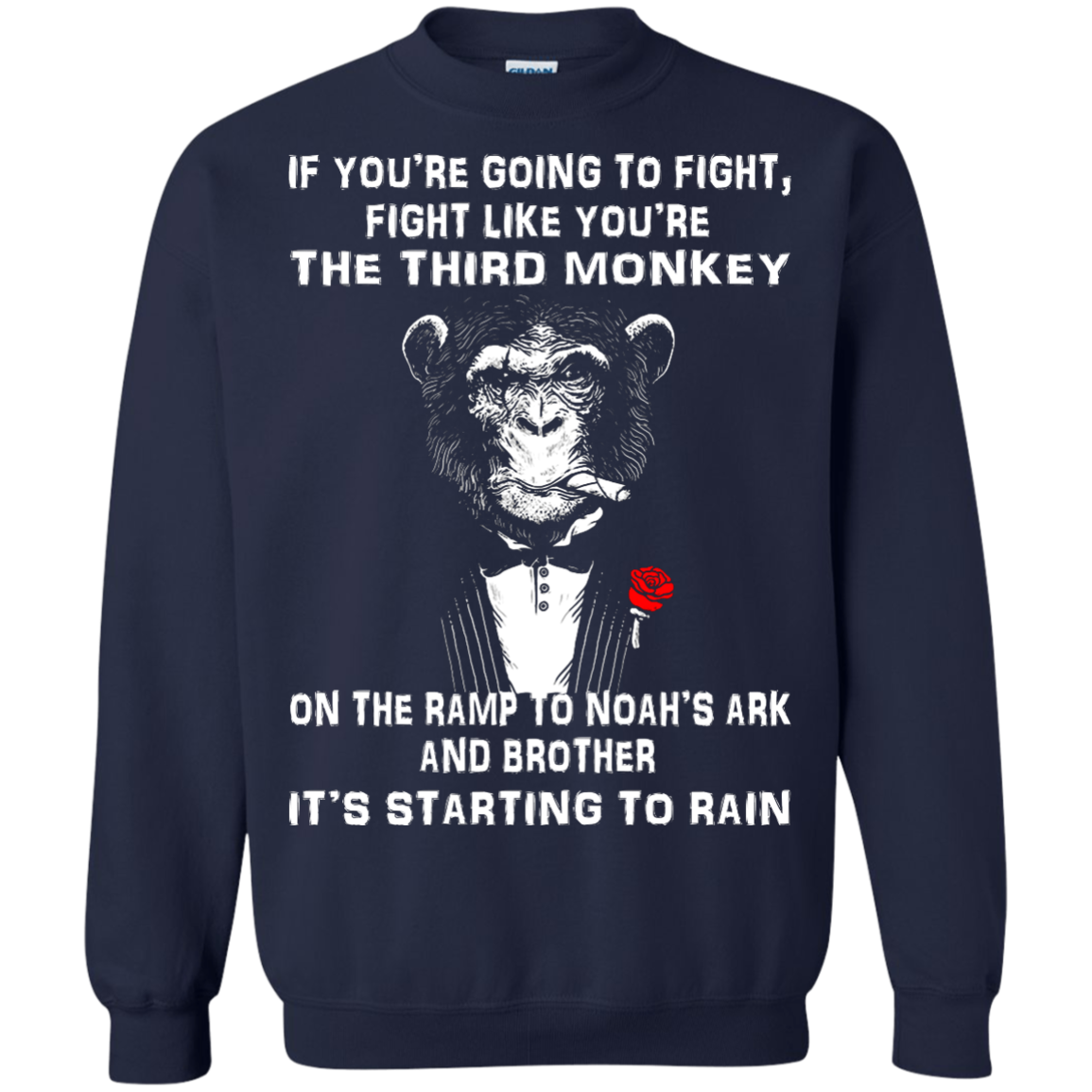If You're Going To Fight, Fight Like You're The Third Monkey T-Shirt - TeeDragons