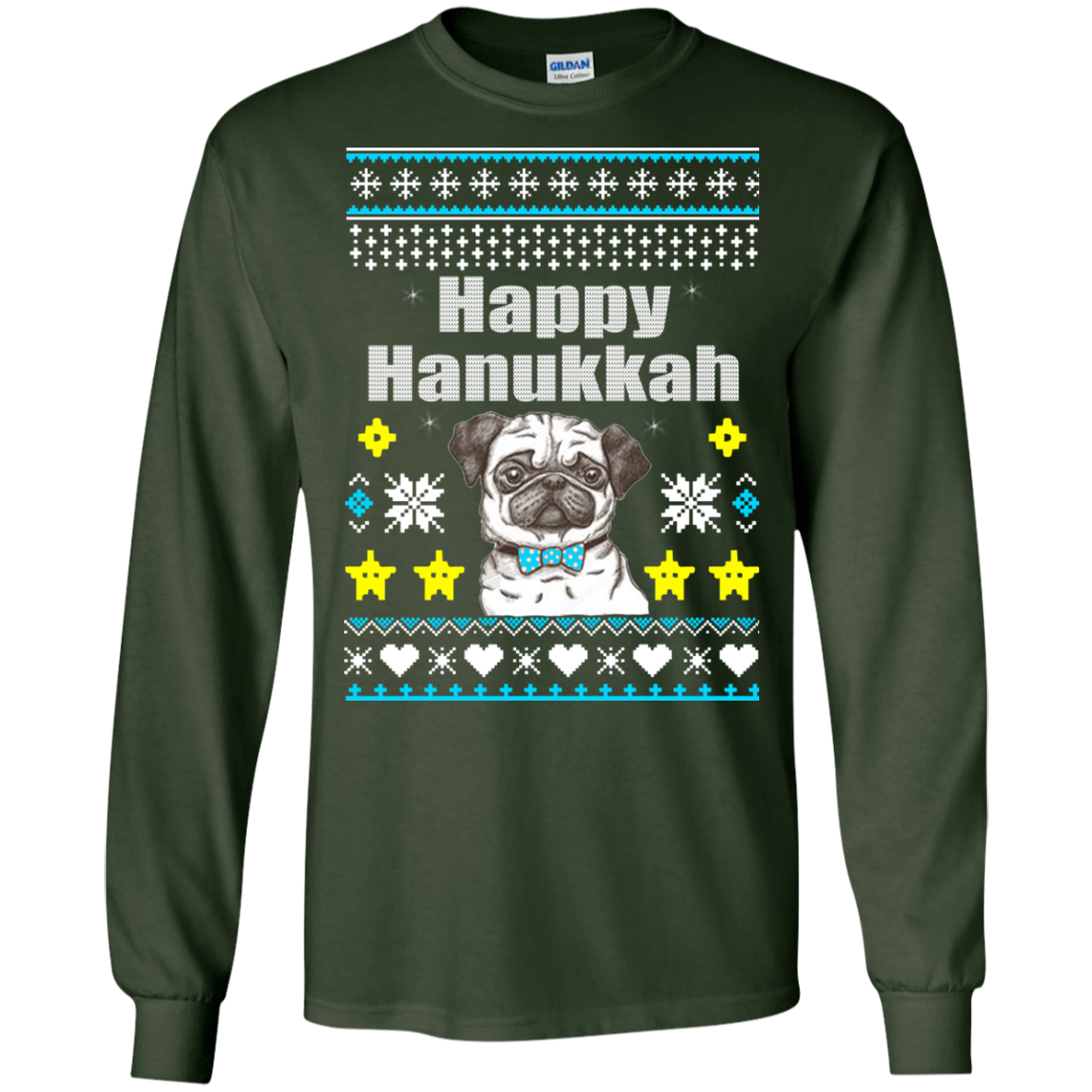 Happy Hanukkah Christmas Sweater, Hoodie - TeeDragons