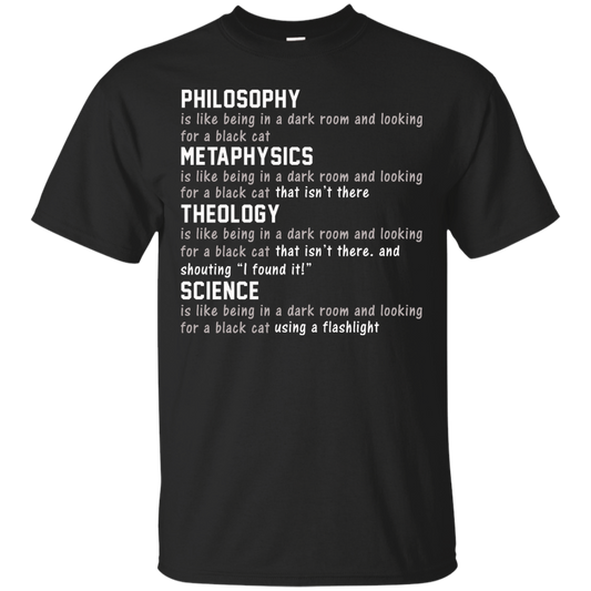Philosophy - Metaphysics - Theology - Science Shirt, Hoodie, Tank - TeeDragons