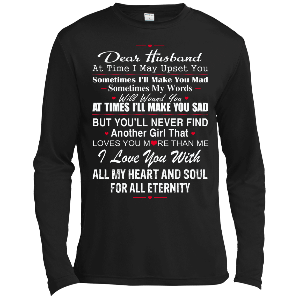 Dear Husband - Love You With All My Heart Shirt, Hoodie, Tank - TeeDragons