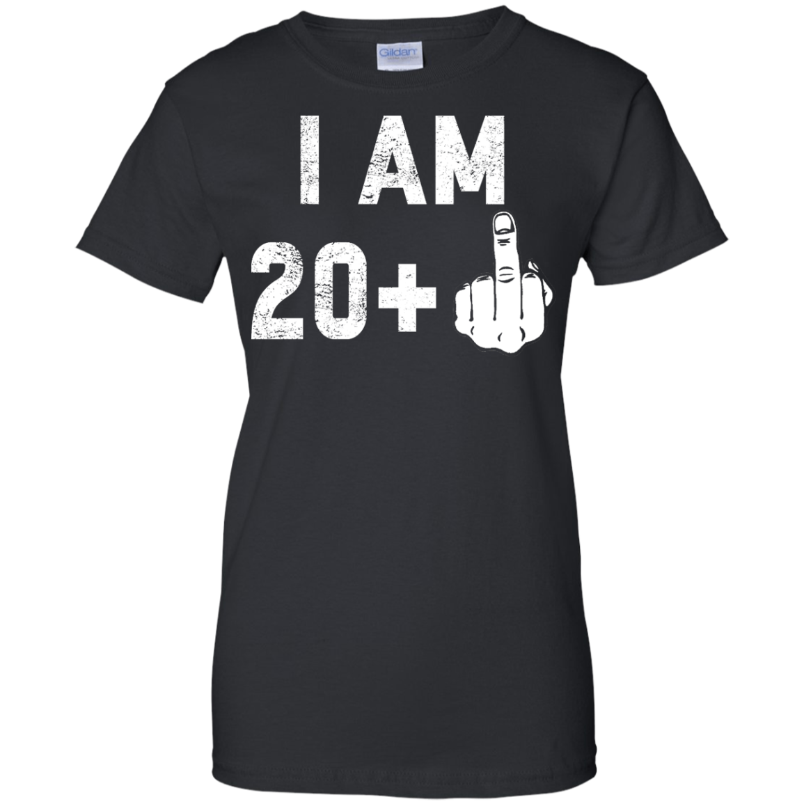 I Am 20 And Middle Finger Shirt, Hoodie, Tank - TeeDragons