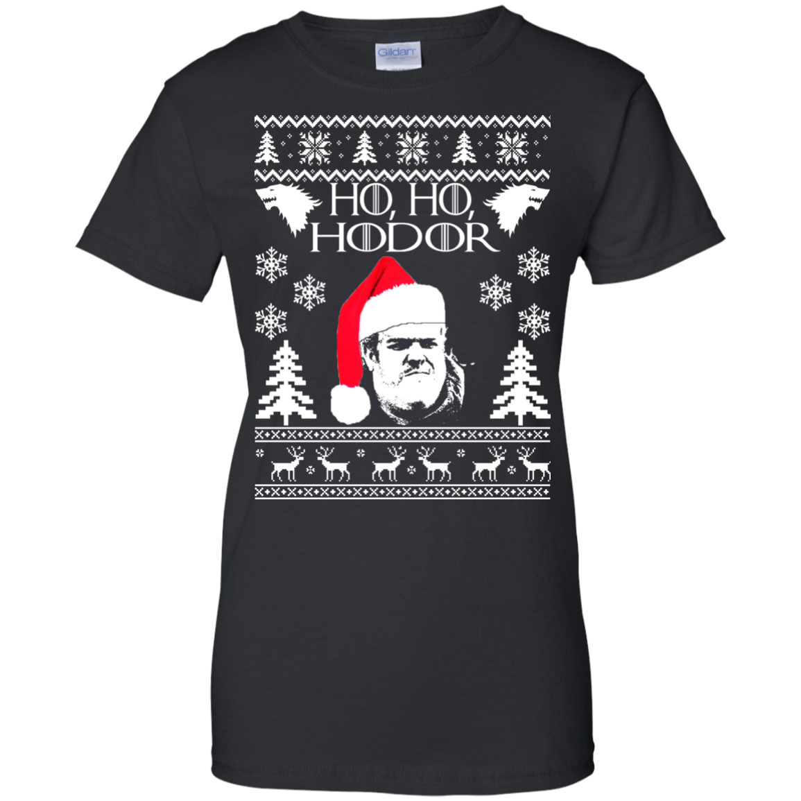 Game Of Thrones - Ho Ho Hodor Christmas Sweater - TeeDragons