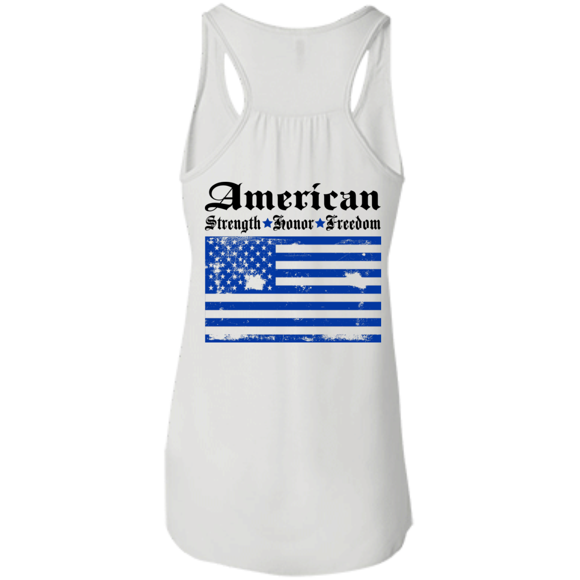 American - Strength - Honor - Freedom Shirt, Hoodie - Back Design - TeeDragons