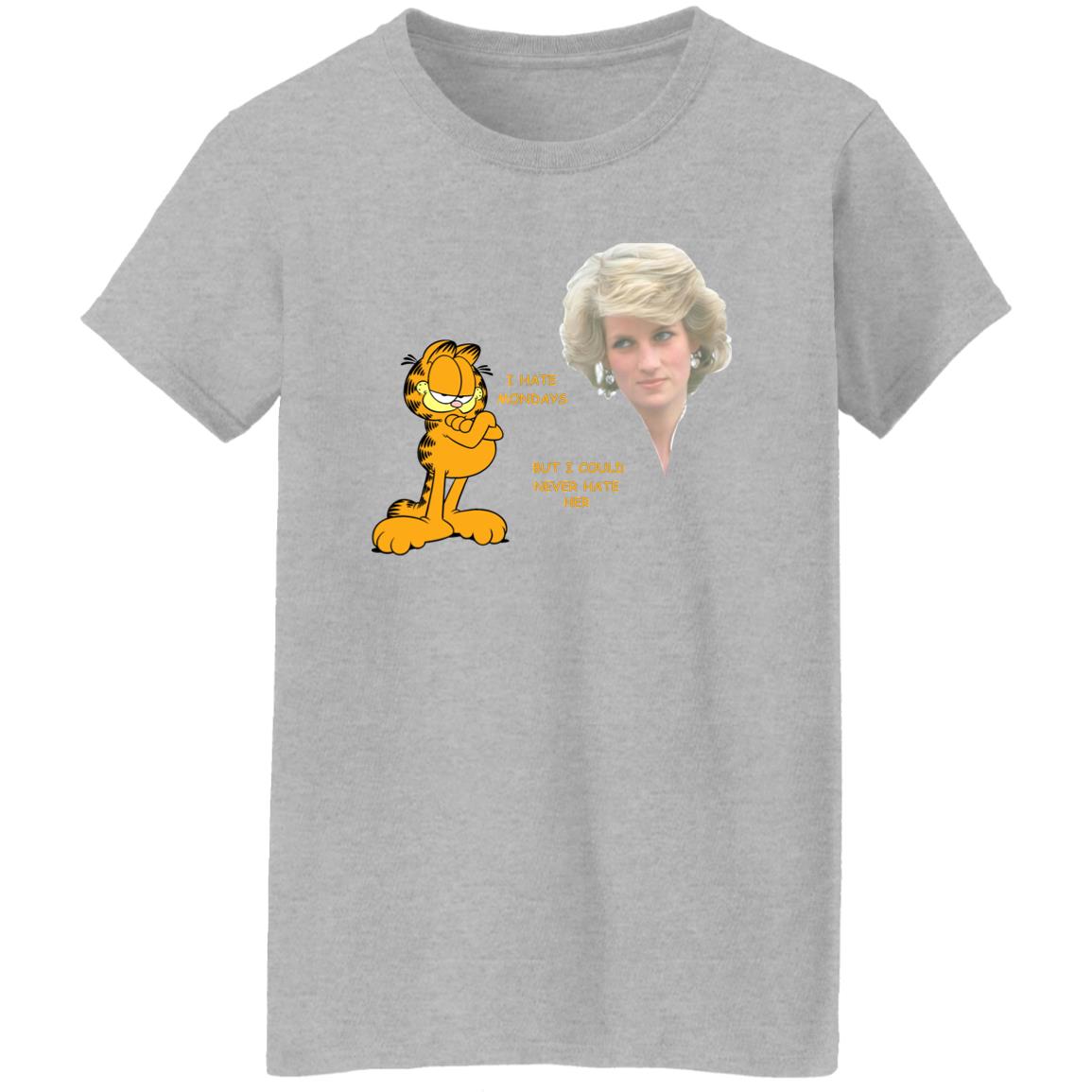 Garfield I Hate Monday But I Could Never Hate Her Shirt