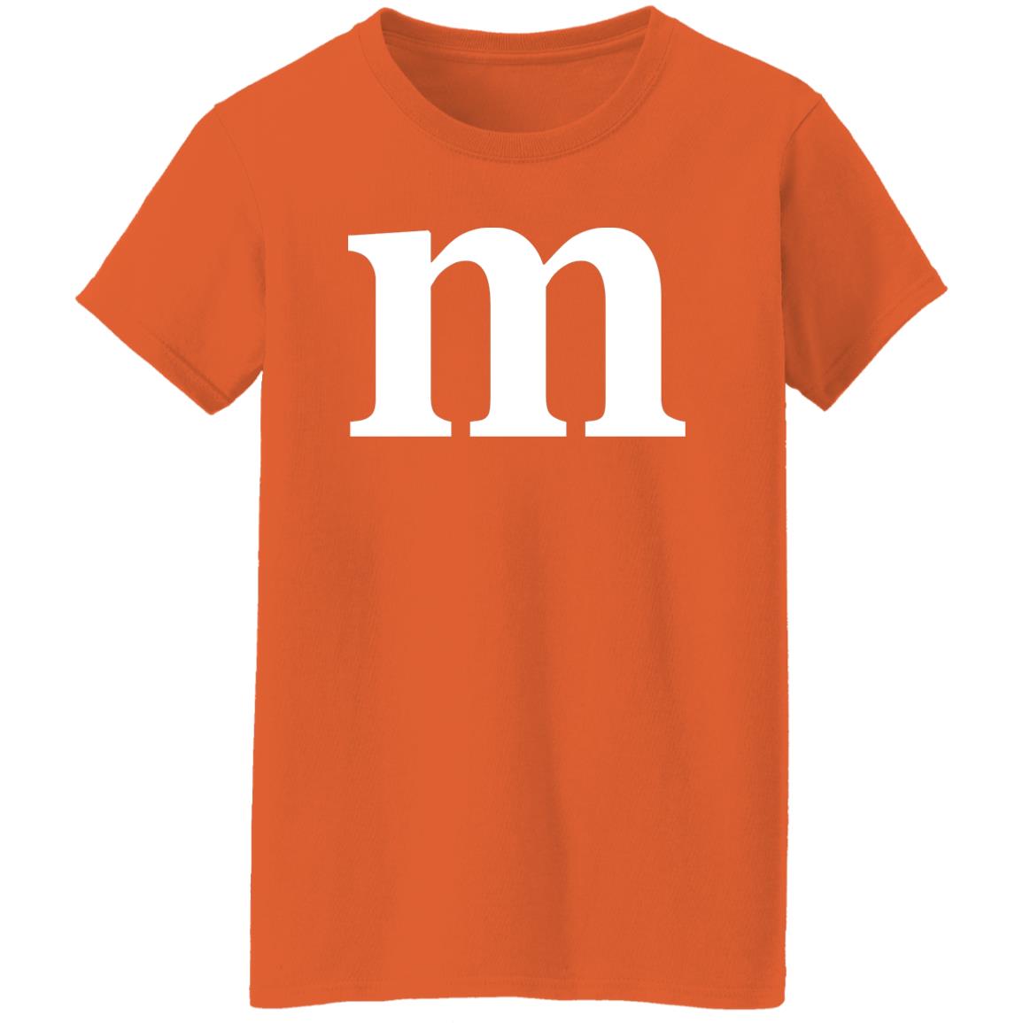 Letter M Halloween Shirt