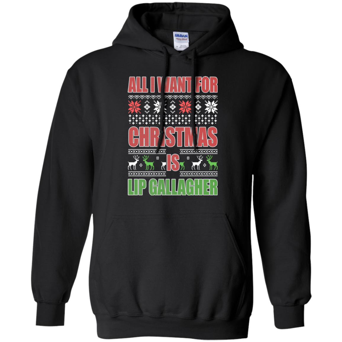 All I Want For Christmas Is Lip Gallagher Christmas Sweater - TeeDragons