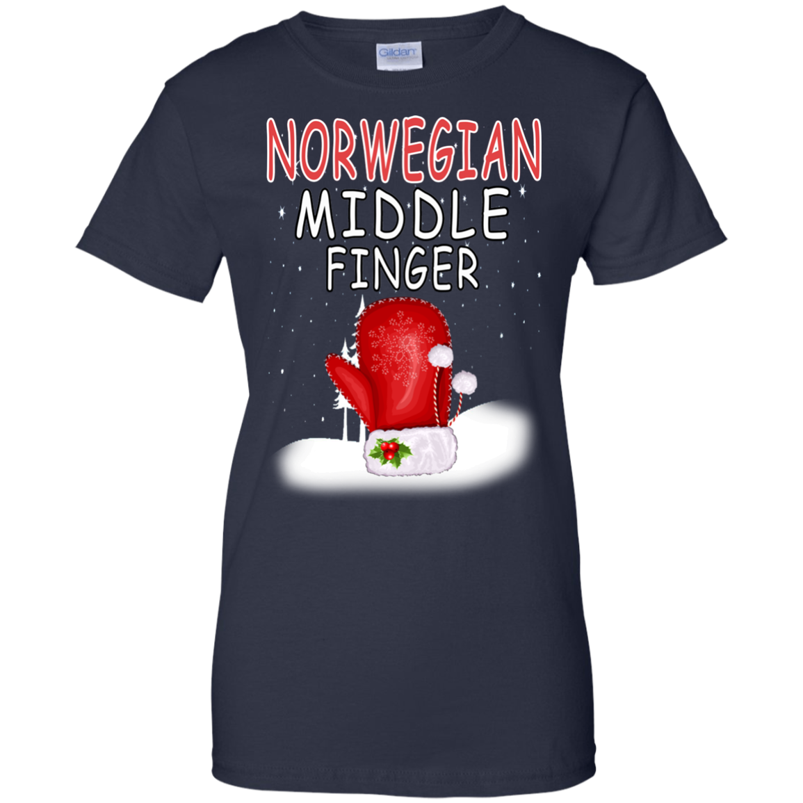Christmas Norwegian Middle Finger Shirt, Sweatshirt - TeeDragons