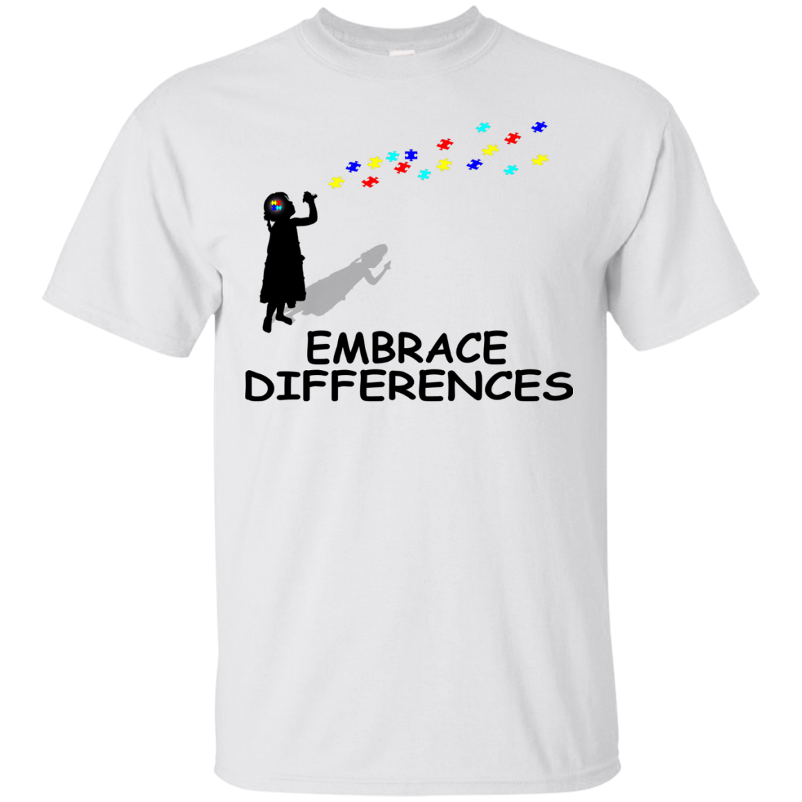 Embrace Differences Shirt, Hoodie, Tank - TeeDragons
