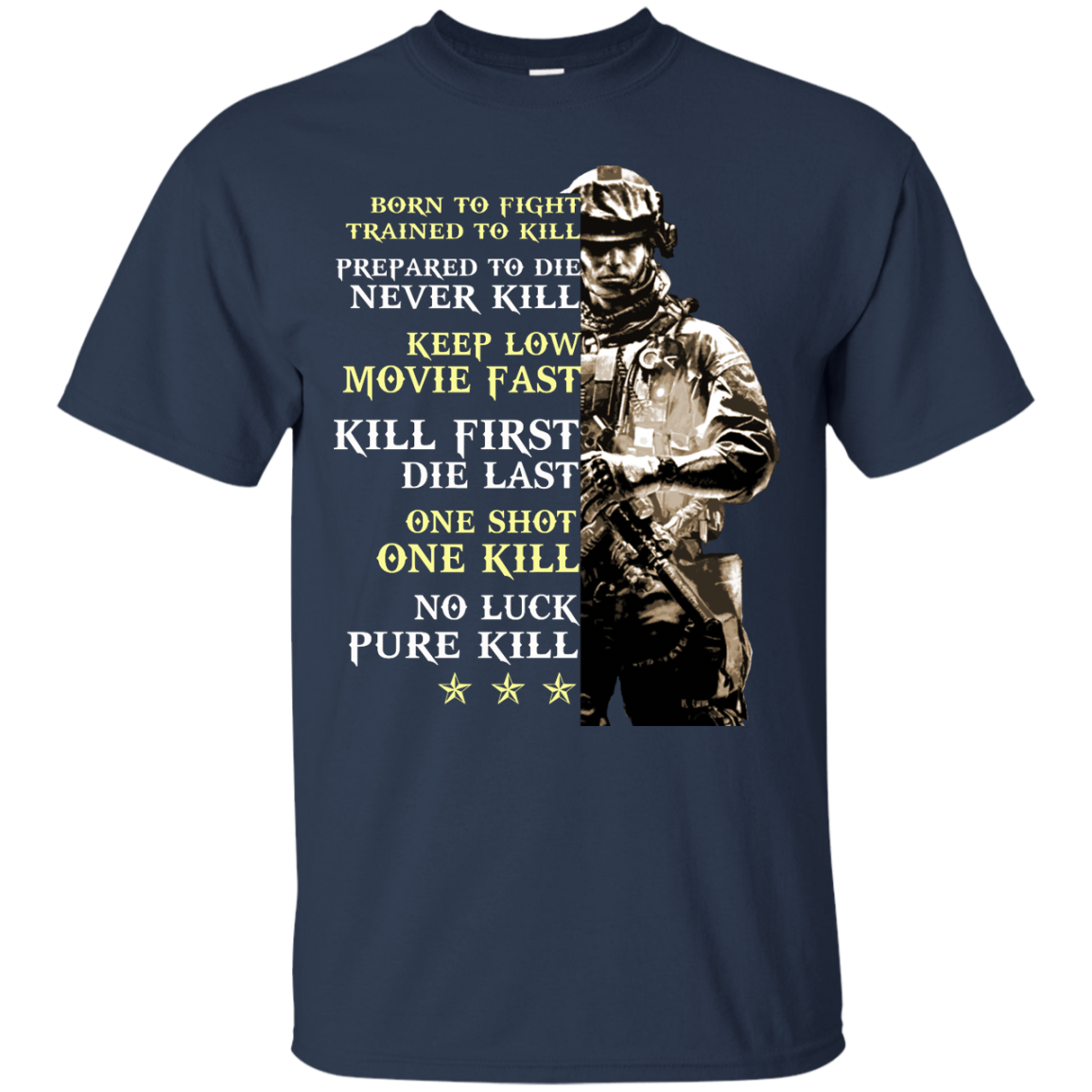 Born To Fight Trained To Kill Shirt, Hoodie, Tank - TeeDragons