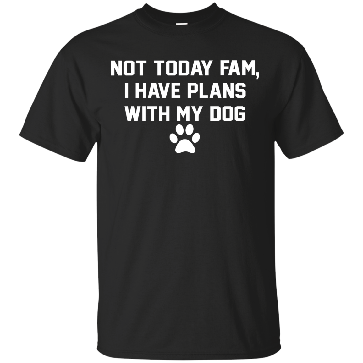 Not Today Fam, I Have Plans With My Dog Shirt, Hoodie, Tank - TeeDragons