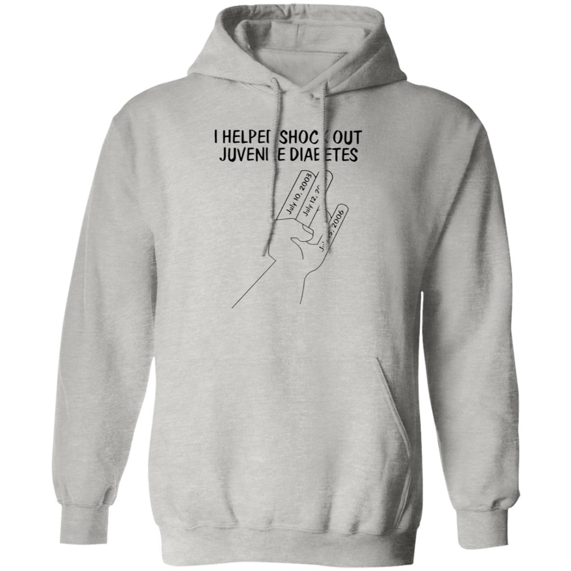 I Helped Shock Out Juvenile Diabetes Shirt