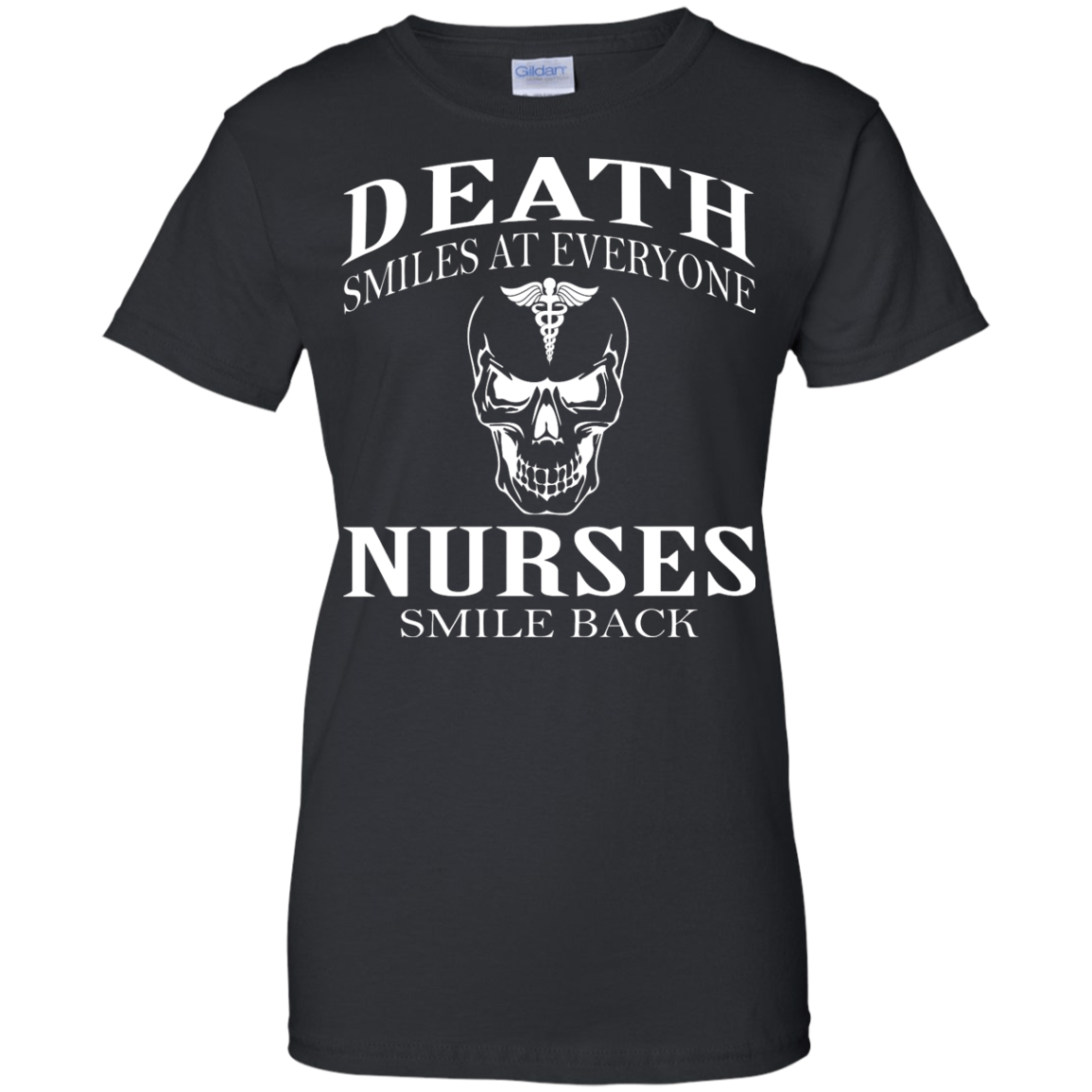 Death Smiles At Everyone - Nurses Smile Back Shirt, Hoodie, Tank - TeeDragons