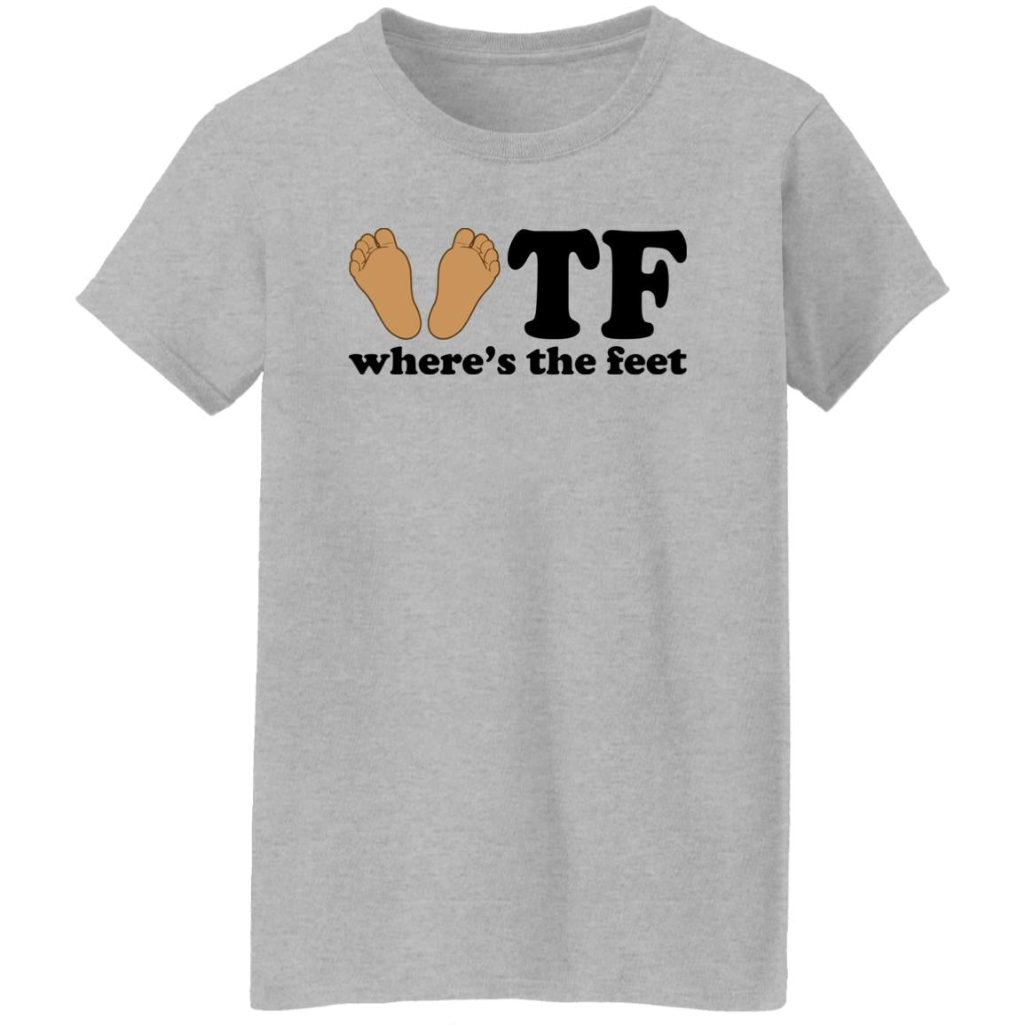 WTF – Where’s The Feet Shirt