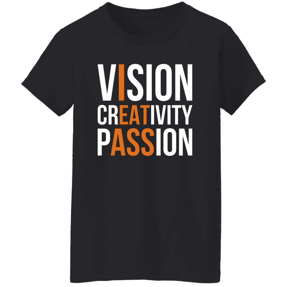 Vision Creativity Passion - I Eat Ass Shirt