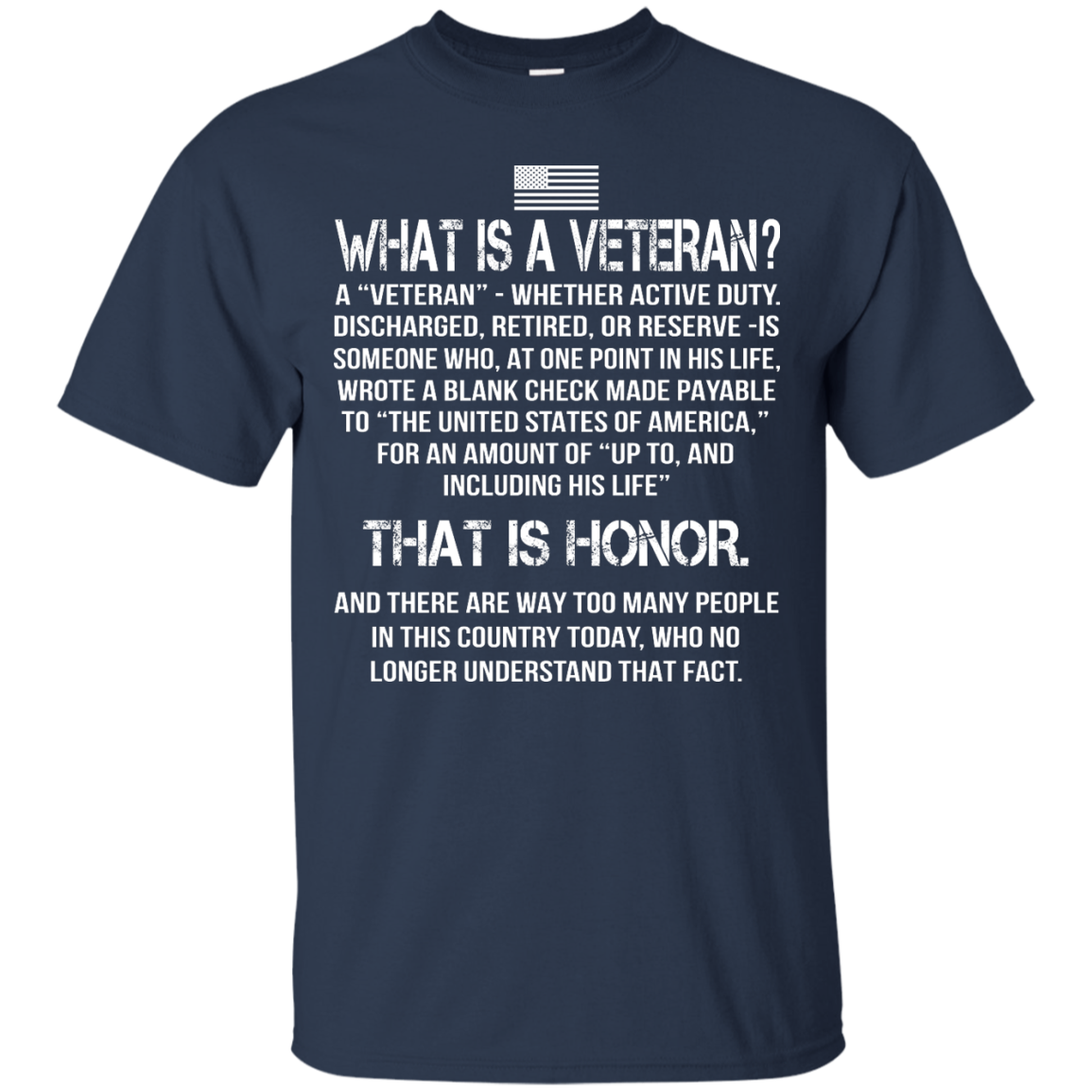 What Is A Veteran? - That Is Honor Shirt, Hoodie, Tank - TeeDragons