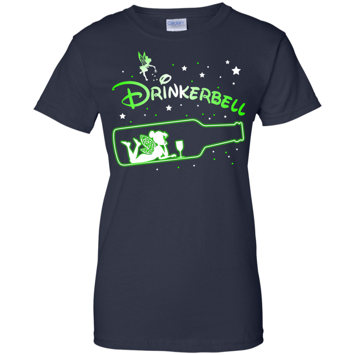 Drinkerbell Christmas Shirt, Sweatshirt, Tank - TeeDragons