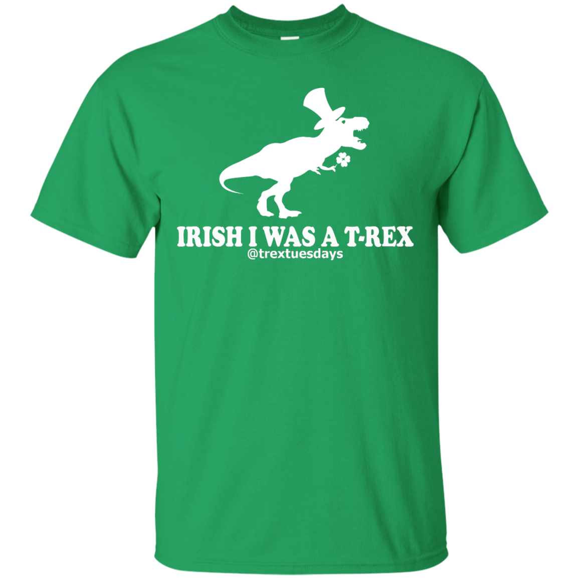 Irish I Was A T-rex Shirt, Hoodie, Tank - TeeDragons