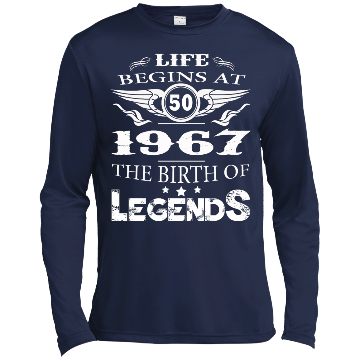 Life Begins At 50 1967 The Birth Of Legends Shirt, Hoodie, Tank - TeeDragons