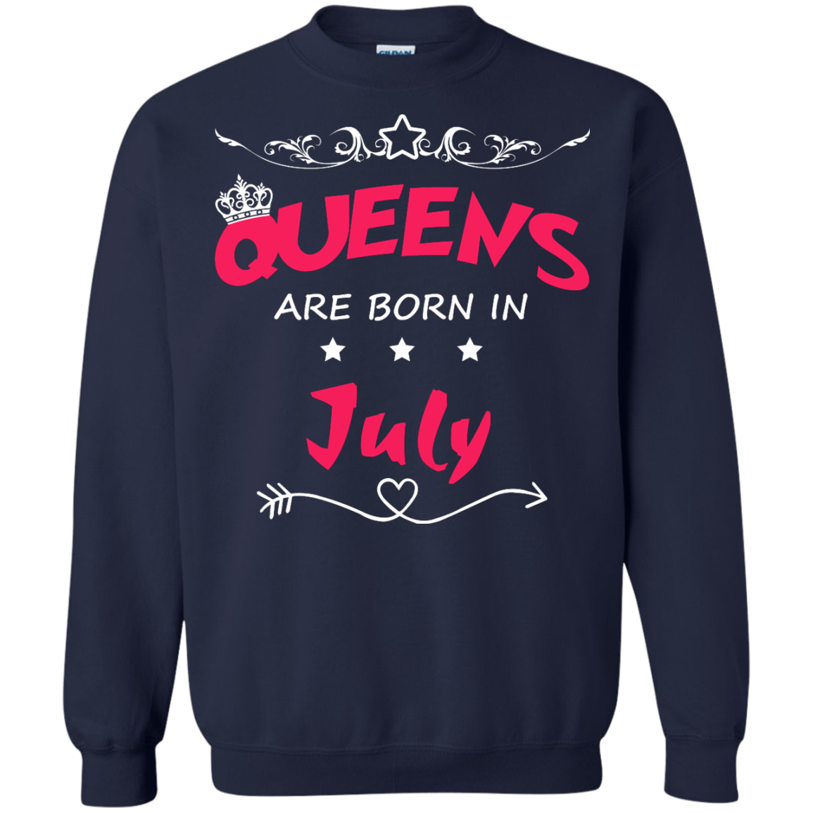 Queens Are Born In July Shirt, Hoodie, Tank - TeeDragons